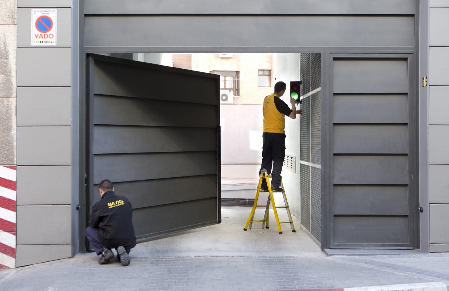 Mantenimiento de puertas automáticas